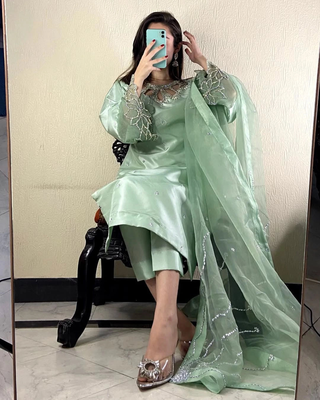ZIMMI CHOO SUITS | ORGANZA SUITS |PAKISTANI ORGANZA SUITS