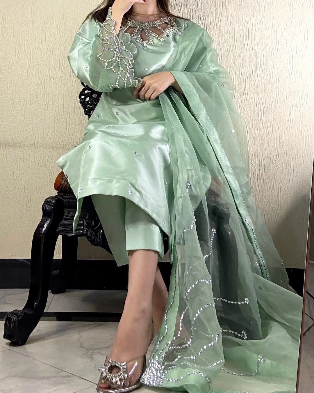 ZIMMI CHOO SUITS | ORGANZA SUITS |PAKISTANI ORGANZA SUITS