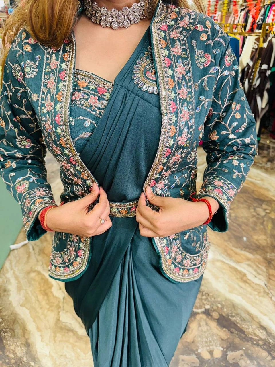 READY TO WEAR SAREE COLLECTION WHOLESALE PRICE SURAT