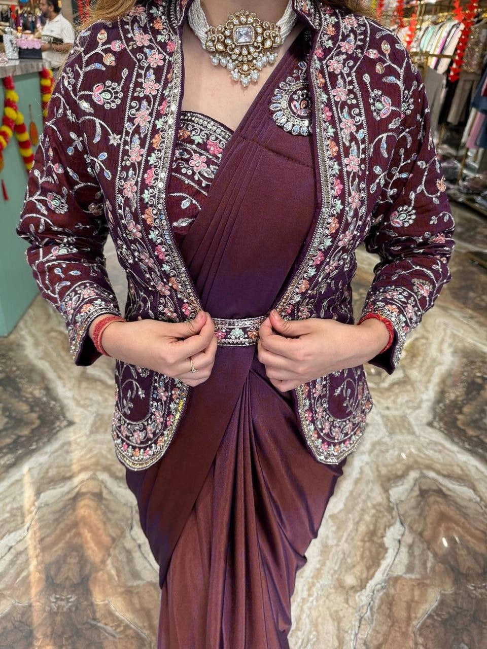 READY TO WEAR SAREE COLLECTION WHOLESALE PRICE SURAT