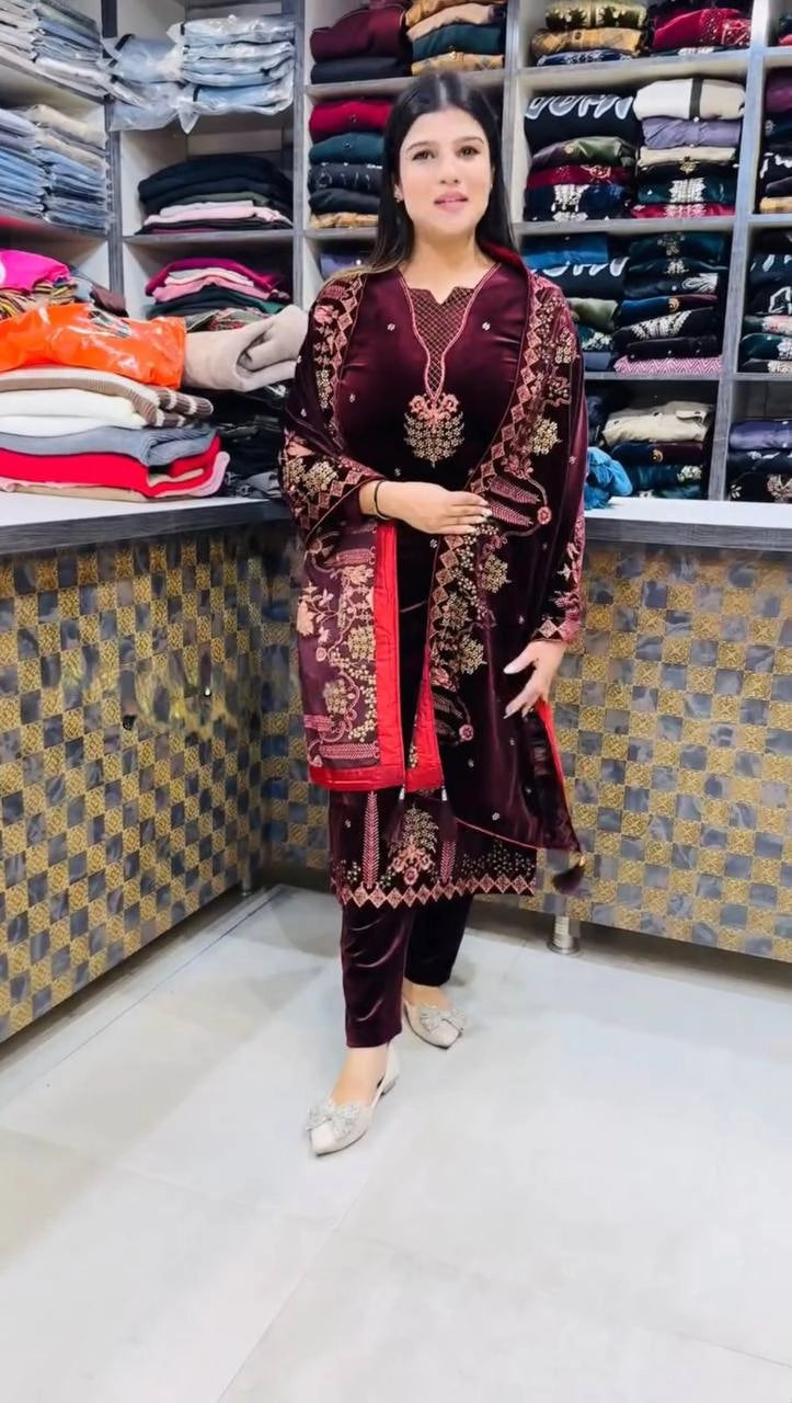 VELVET NEW COLLECTION WINTER COLLECTION