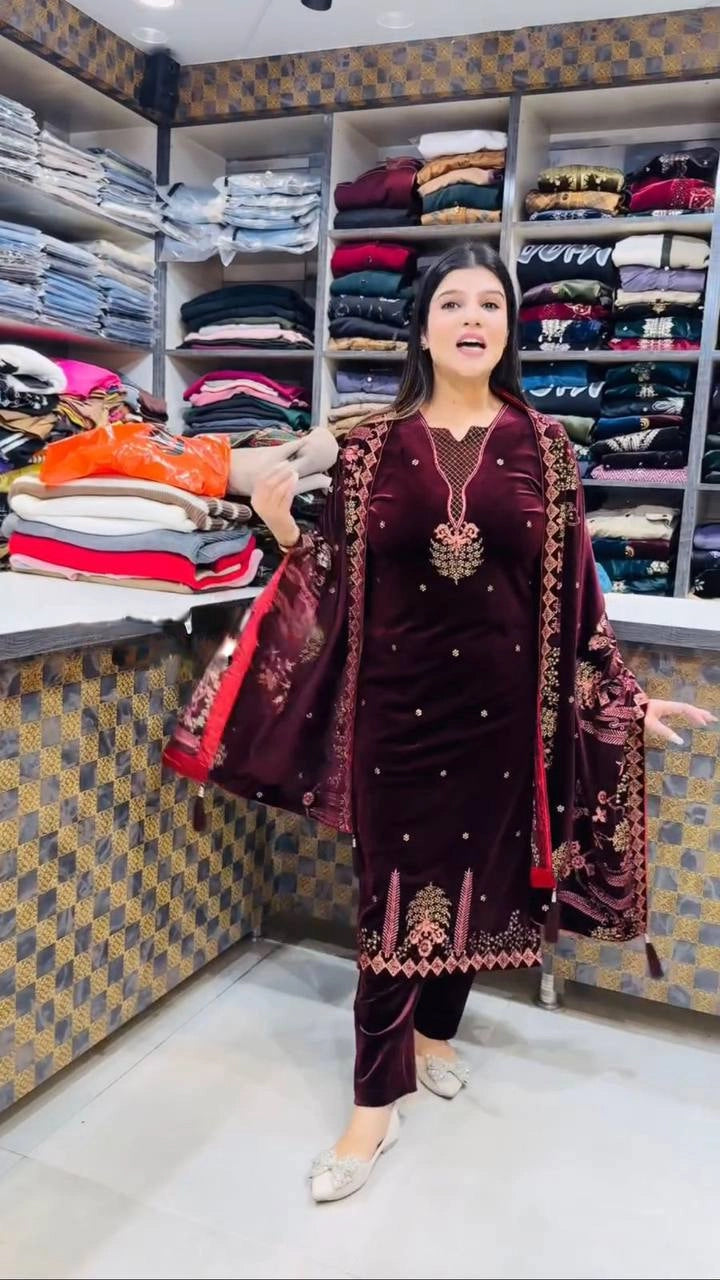 VELVET NEW COLLECTION WINTER COLLECTION