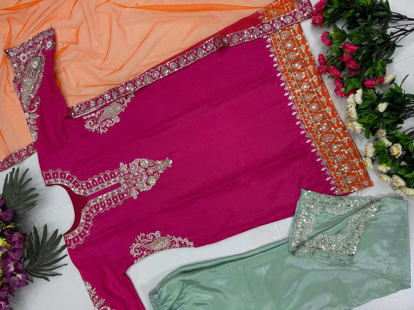 EID SPECIAL PAKISTANI DESIGNER READYMADE SHALWAR SUIT WHOLESALE RATE AT SURAT GEELAN FASHION