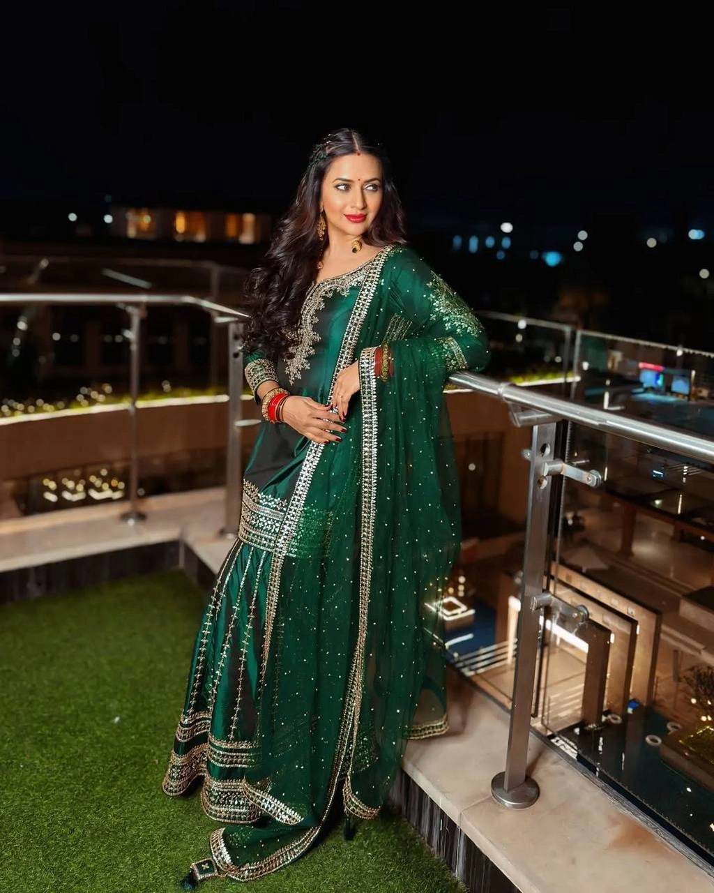 NEW PARTY WEAR CHINNON SILK SHALWAR SUIT WHOLESALE RATE AT GEELAN FASHION SURAT