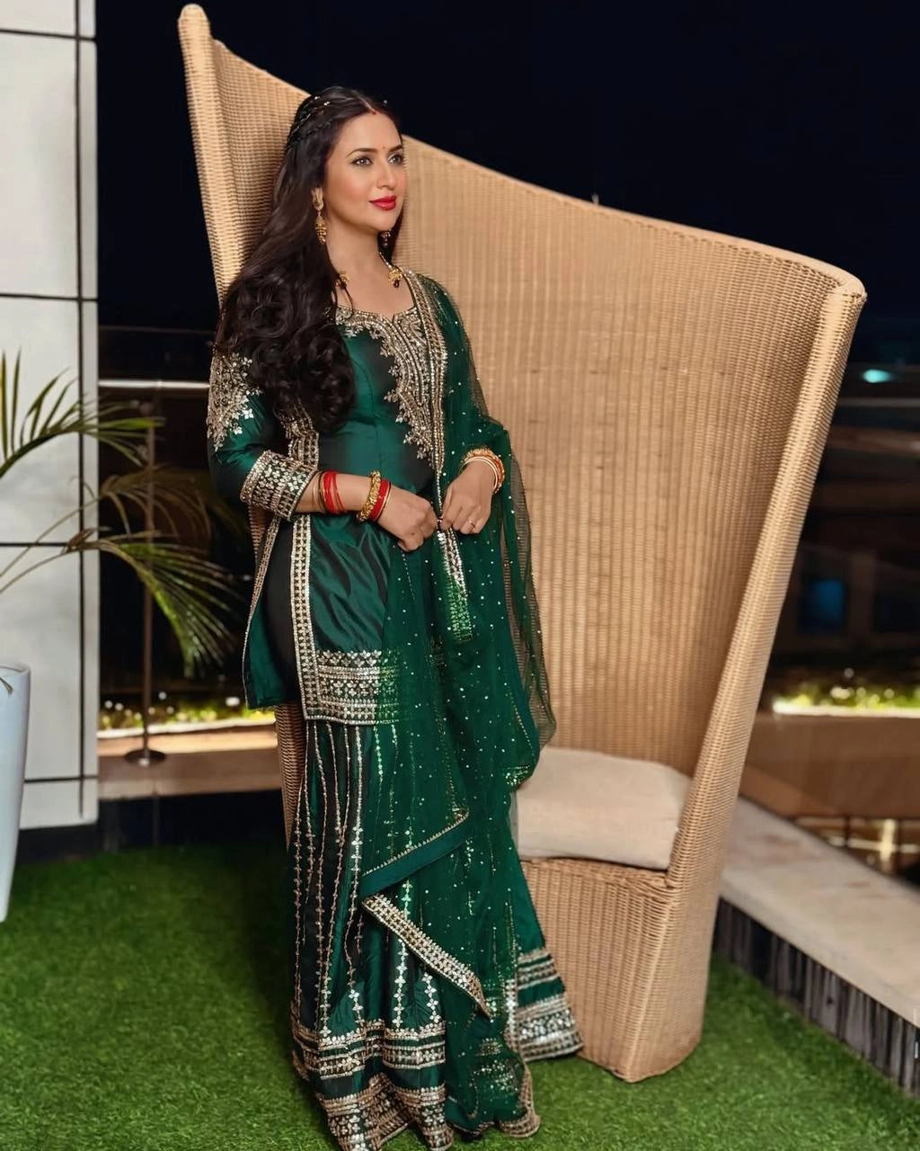 NEW PARTY WEAR CHINNON SILK SHALWAR SUIT WHOLESALE RATE AT GEELAN FASHION SURAT