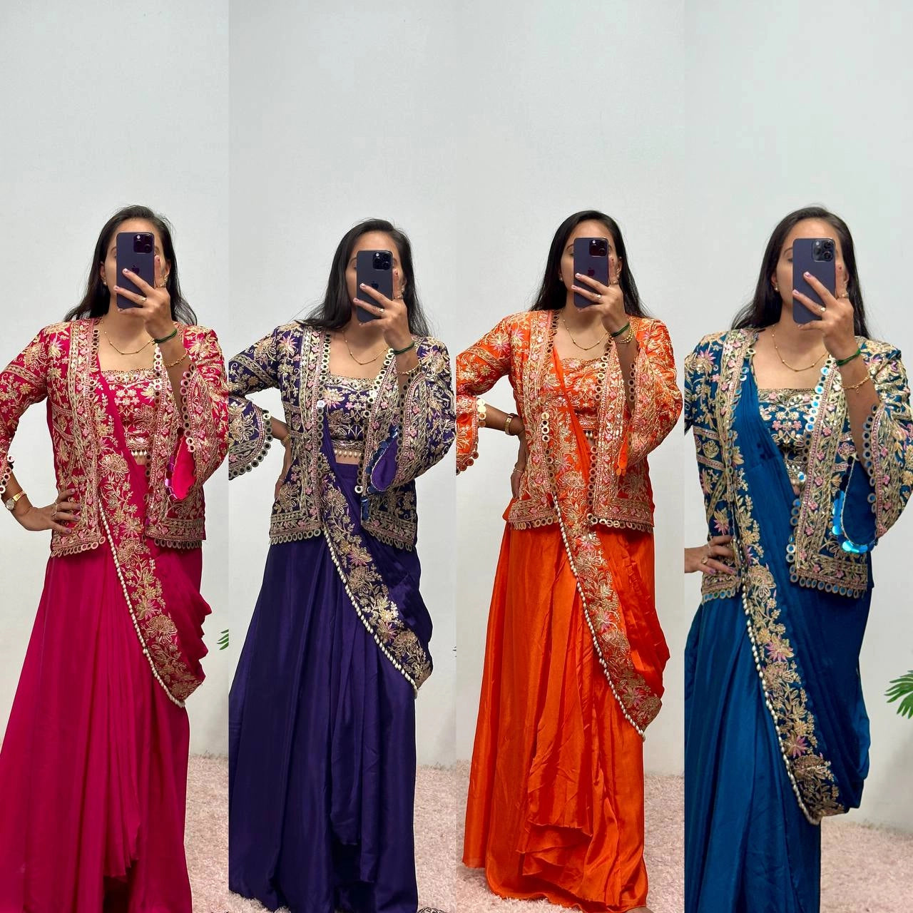 READY MADE PARTY WEAR SAREE COLLECTION WHOLESALE RATE AT GEELAN FASHION SURAT