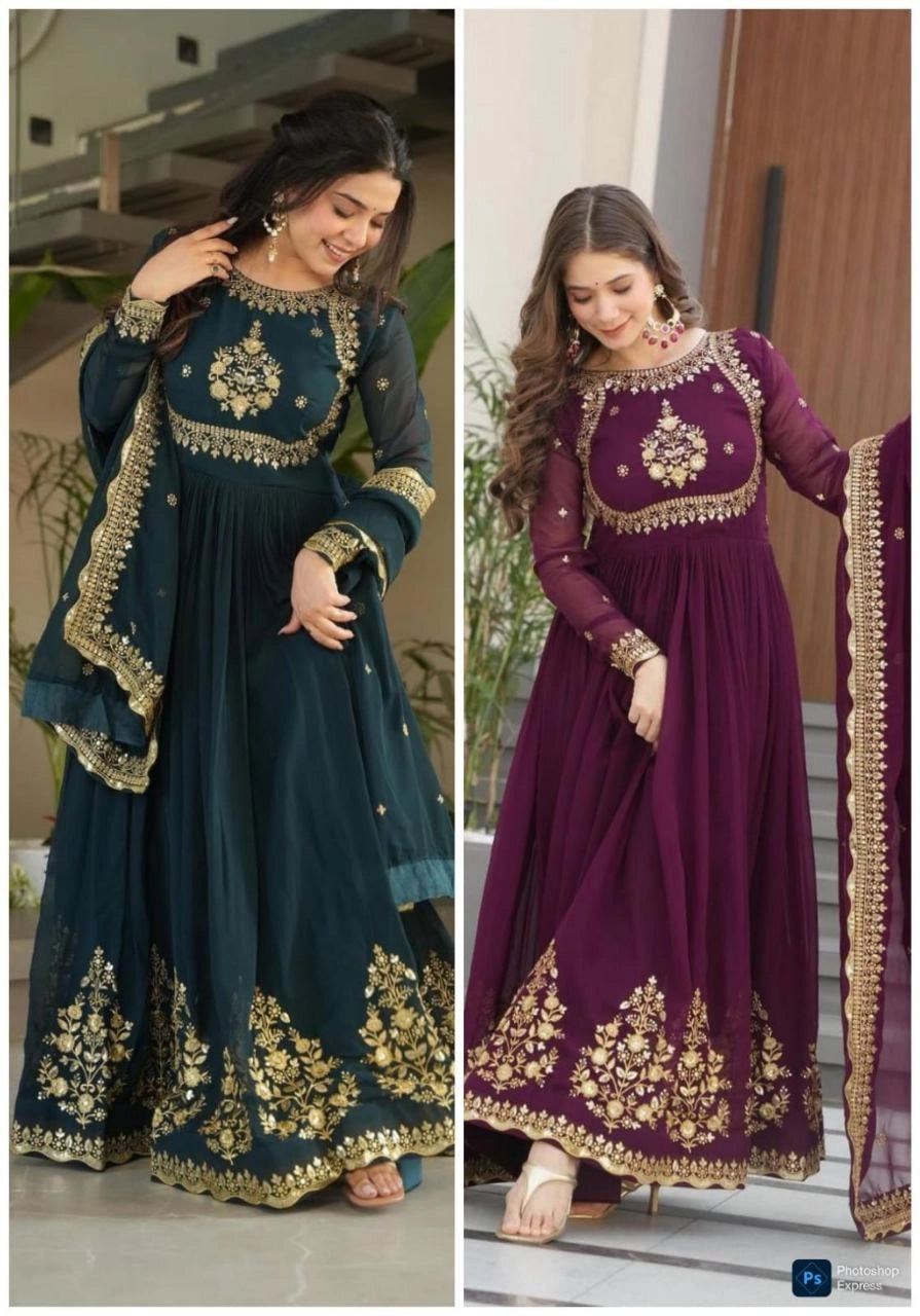 INDIAN ETHNIC WEAR GOWNS | PAKISTANI GOWNS | LATEST GOWNS