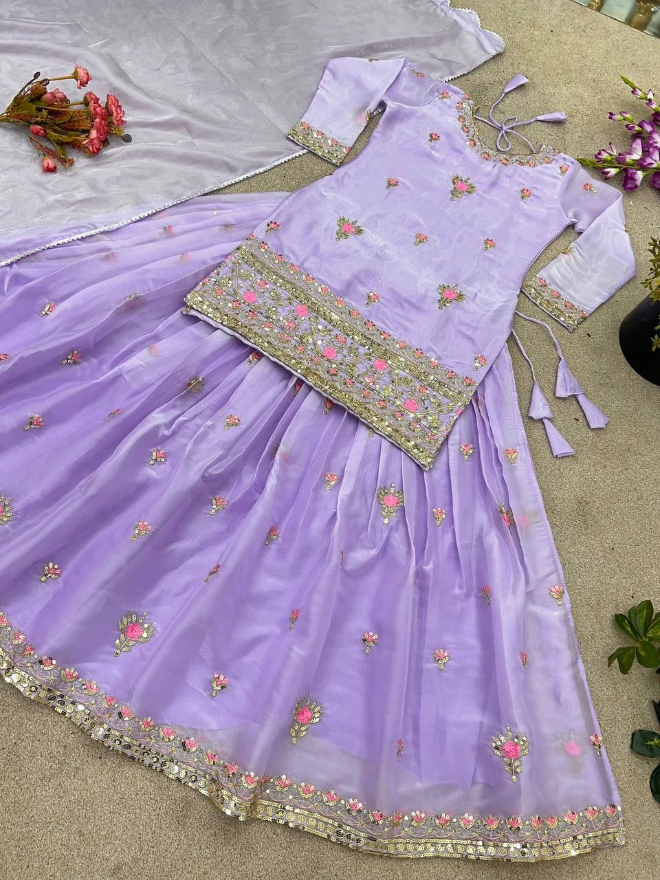 JIMMY CHOO ORGANZA PAKISTANI SUITS WHOLESALE RATE AT GEELAN FASHION SURAT
