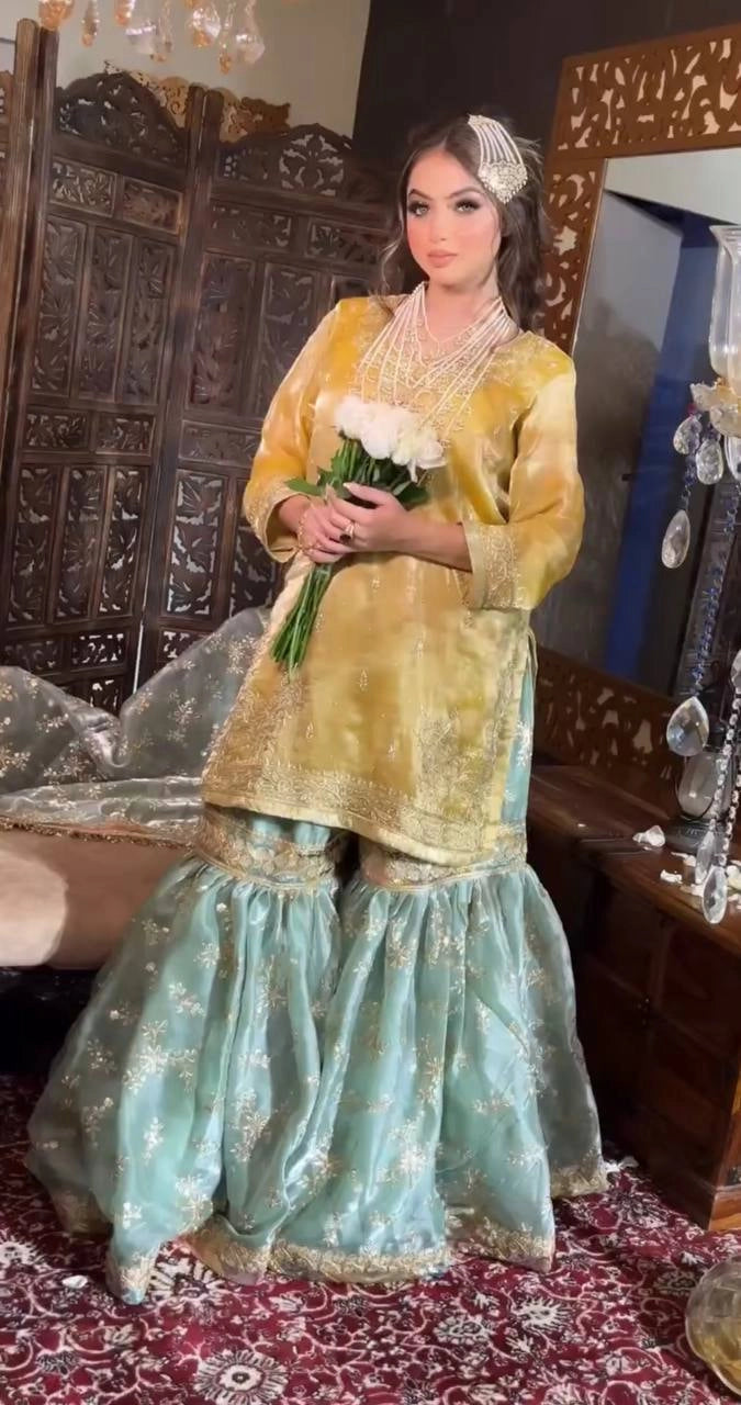 JIMMI CHOO ORGANZA PAKISTANI DRESSES WHOLESALE