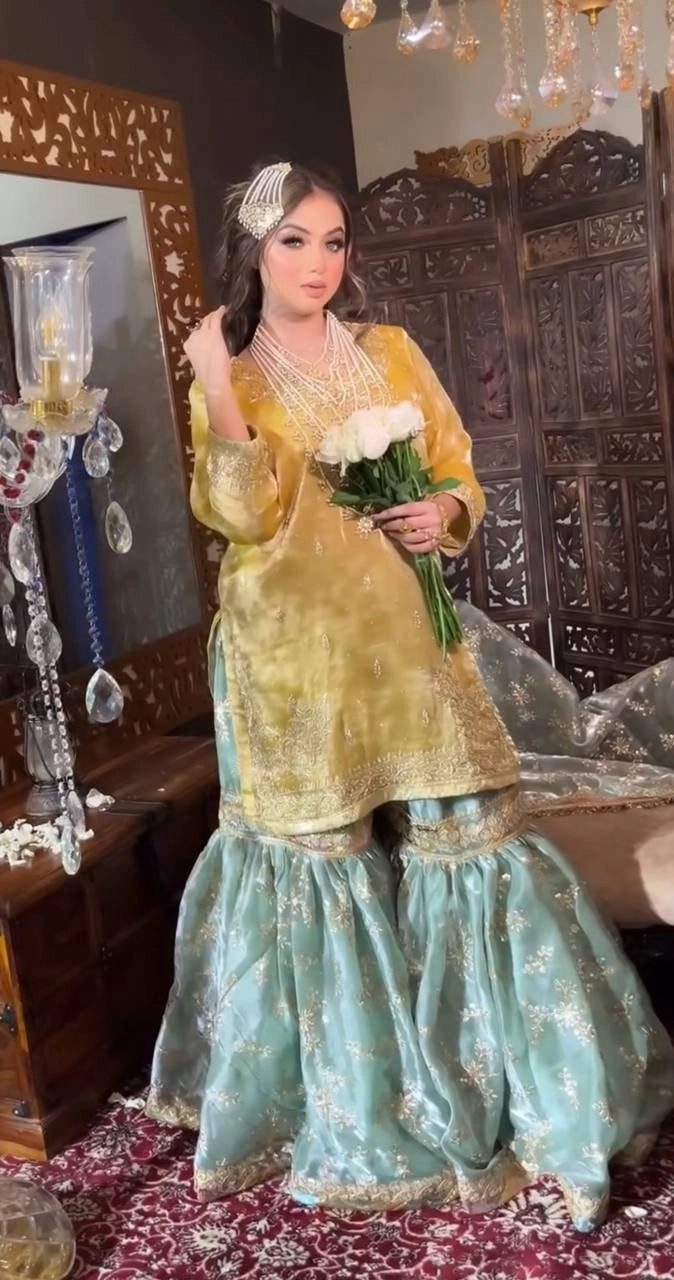 JIMMI CHOO ORGANZA PAKISTANI DRESSES WHOLESALE