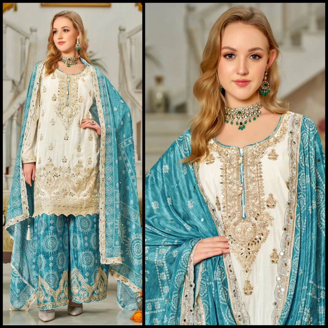 NEW PARTY WEAR SHARARA WHOLESALE RATE AT GEELAN FASHION SURAT