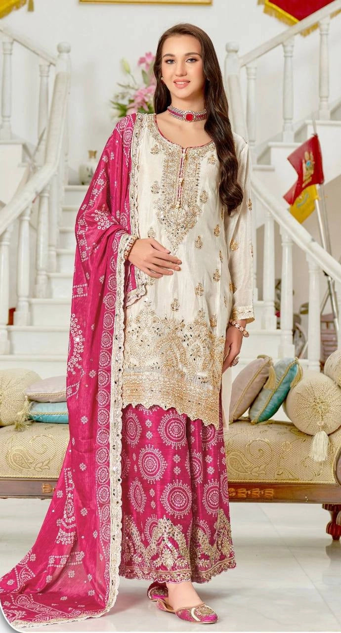 NEW PARTY WEAR SHARARA WHOLESALE RATE AT GEELAN FASHION SURAT