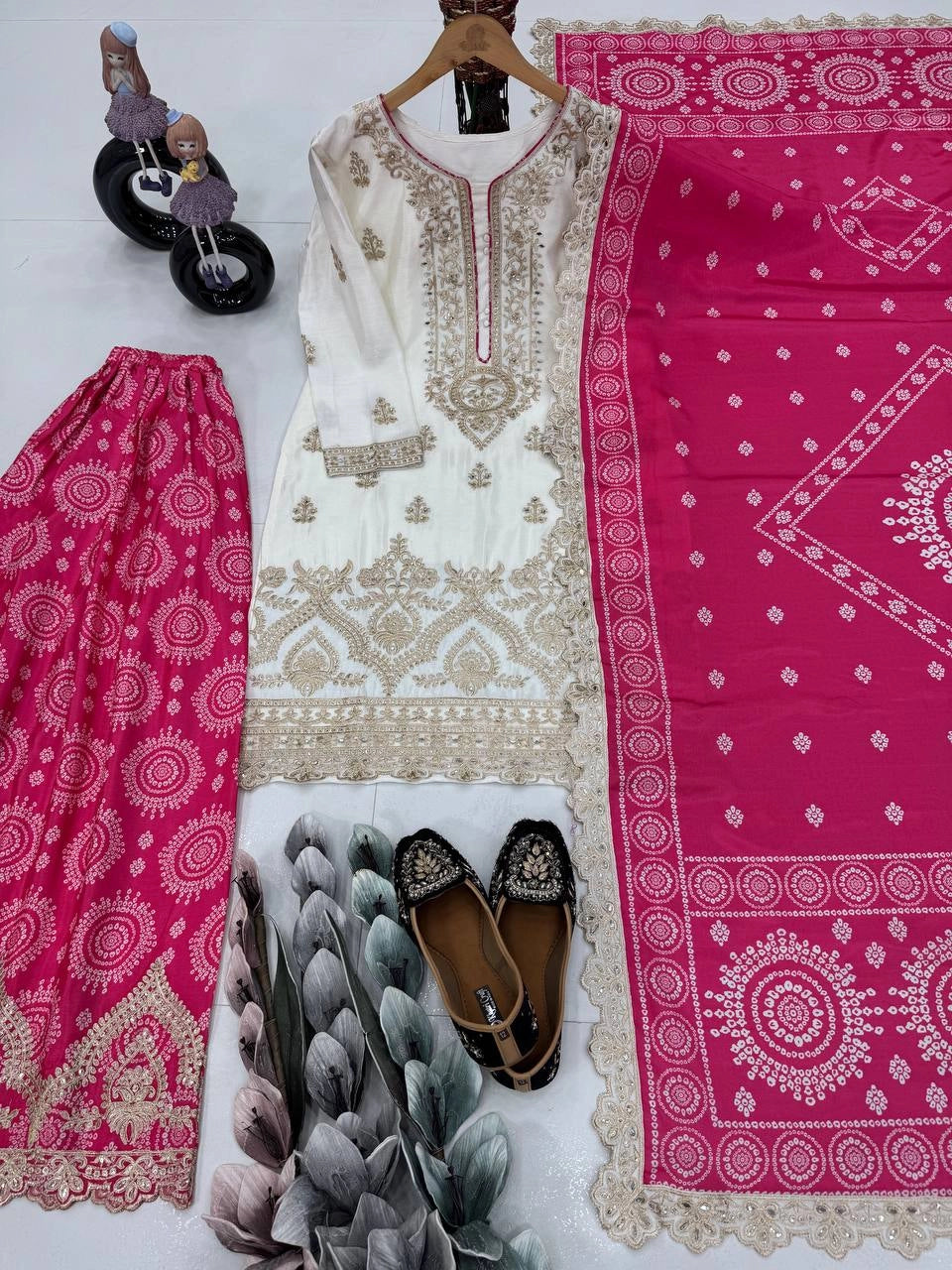 NEW PARTY WEAR SHARARA WHOLESALE RATE AT GEELAN FASHION SURAT