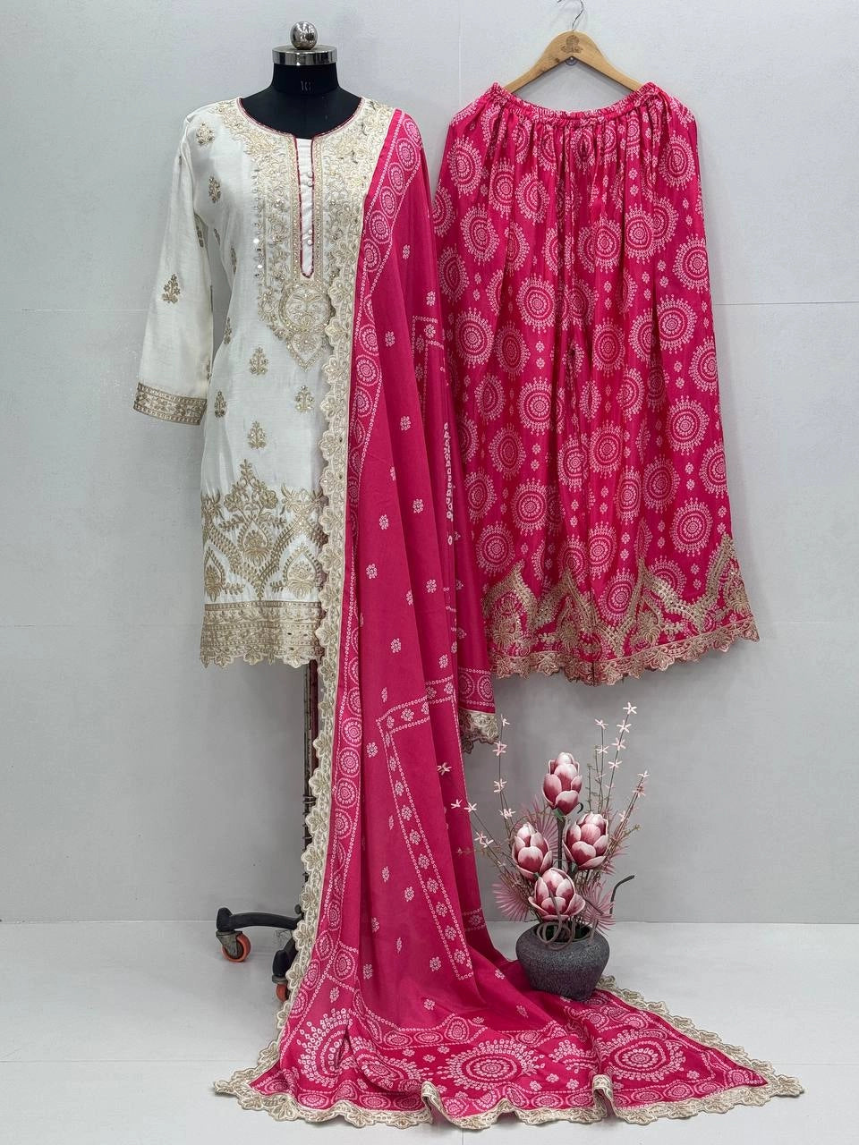 NEW PARTY WEAR SHARARA WHOLESALE RATE AT GEELAN FASHION SURAT