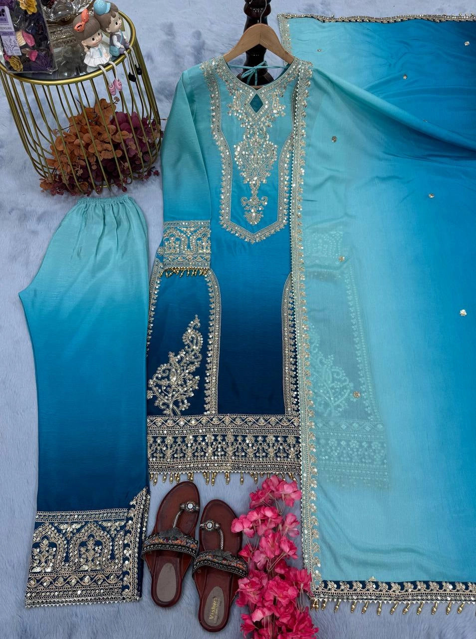 EMBROIDERED PAKISTANI SUITS