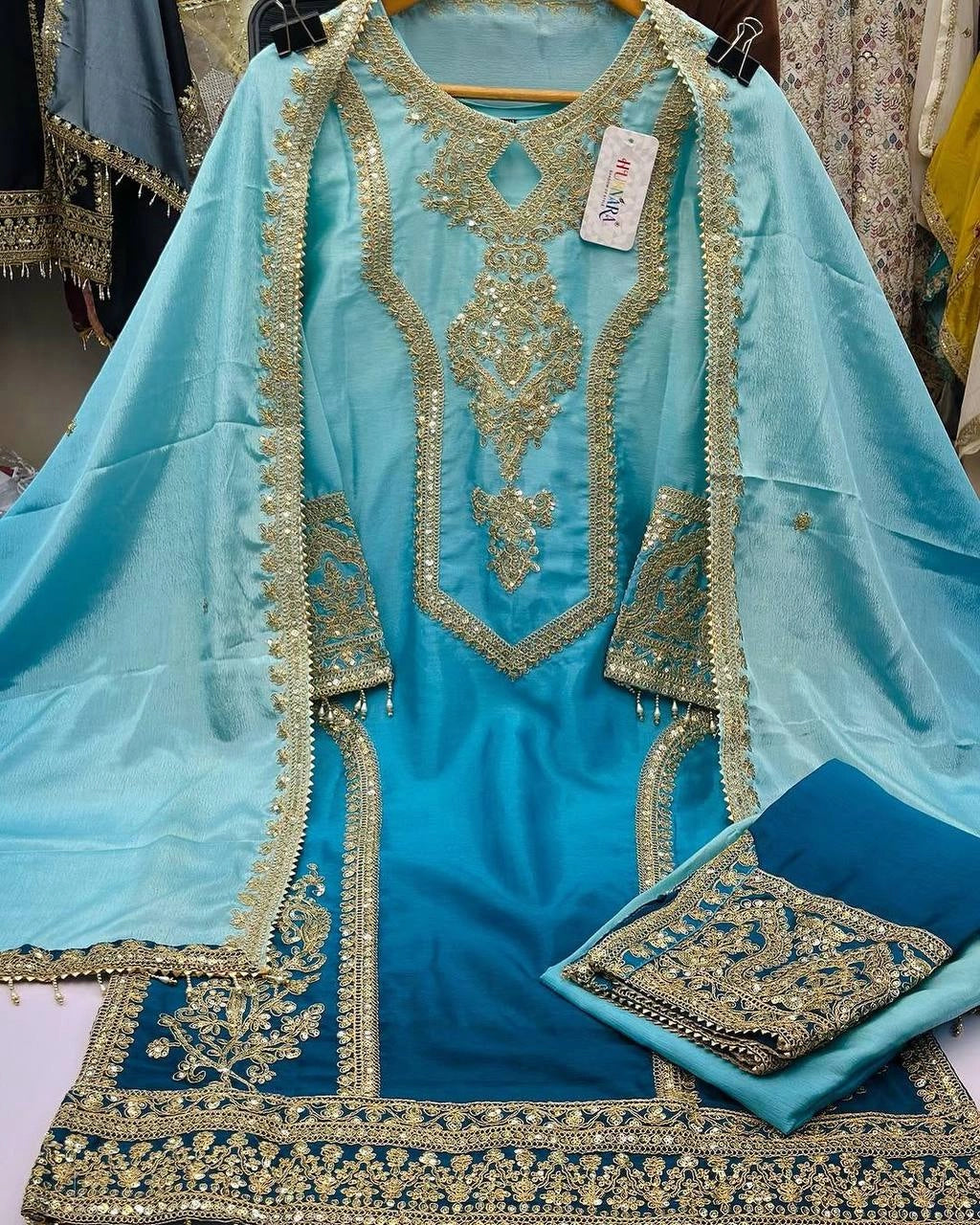 EMBROIDERED PAKISTANI SUITS