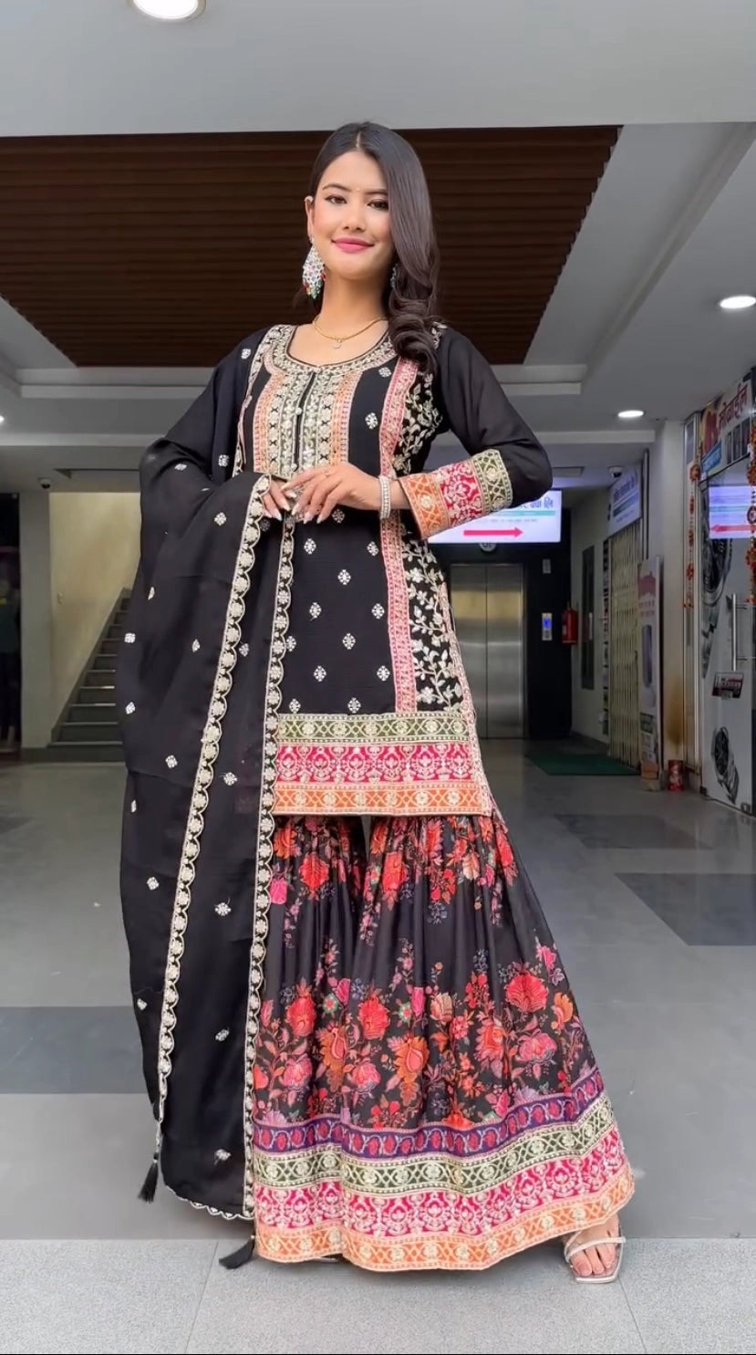 DESIGNER PARTY WEAR SUIT WHOLESALE DEALER SURAT GEELAN FASHION SURAT