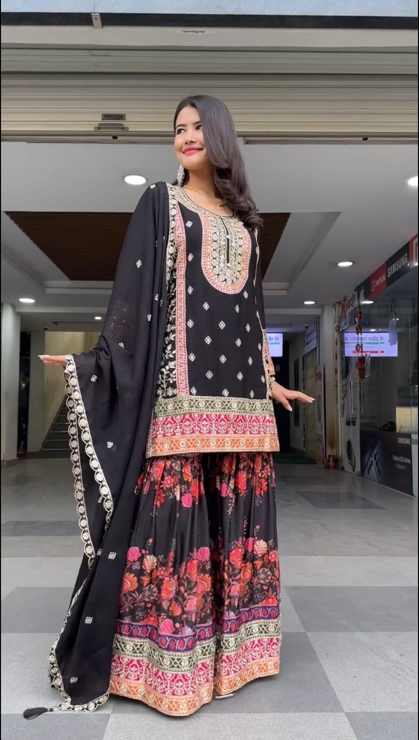 DESIGNER PARTY WEAR SUIT WHOLESALE DEALER SURAT GEELAN FASHION SURAT