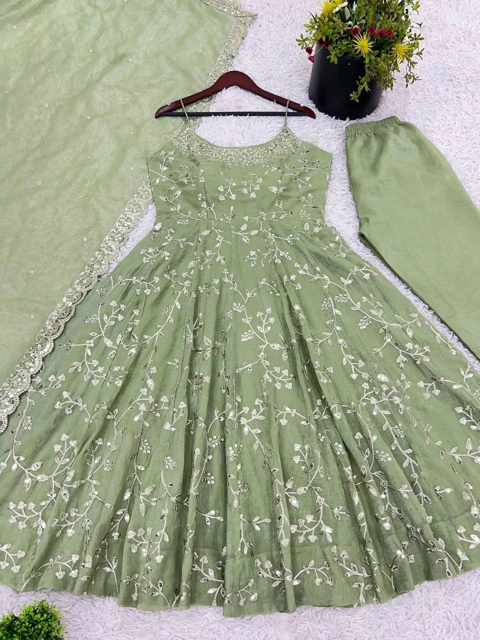 Party Wear Gowns ANARKALI GOWNS