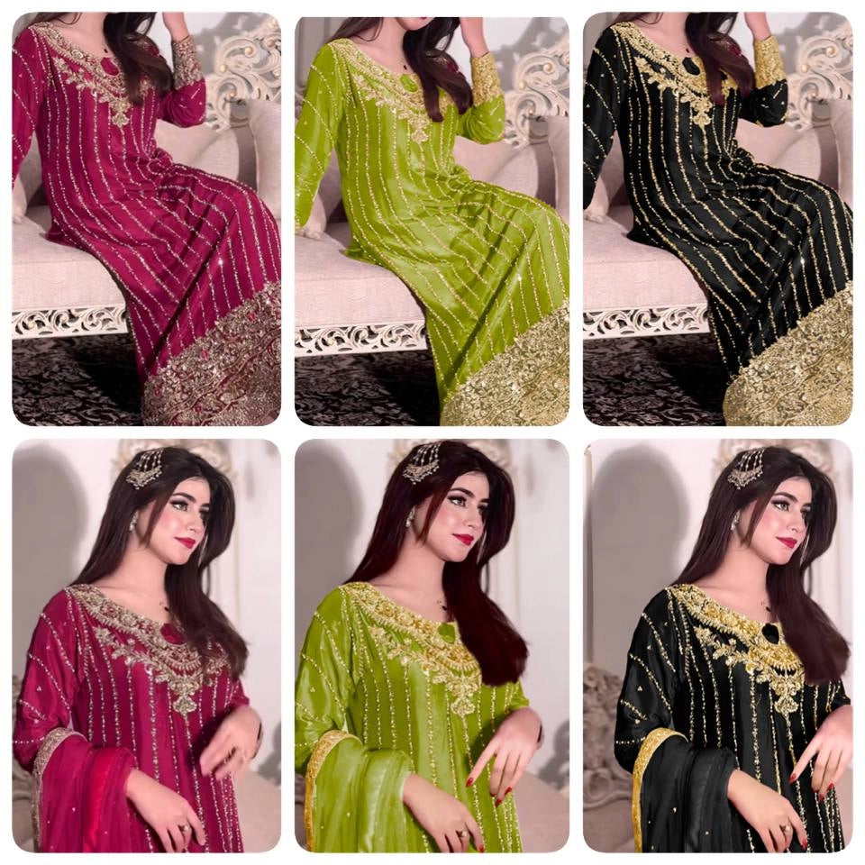 PAKISTANI STRAIGHT SHALWAR SUITS WHOLESALE