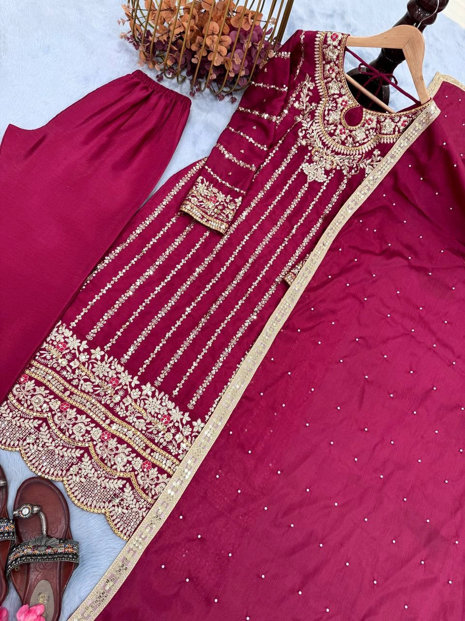 PAKISTANI STRAIGHT SHALWAR SUITS WHOLESALE