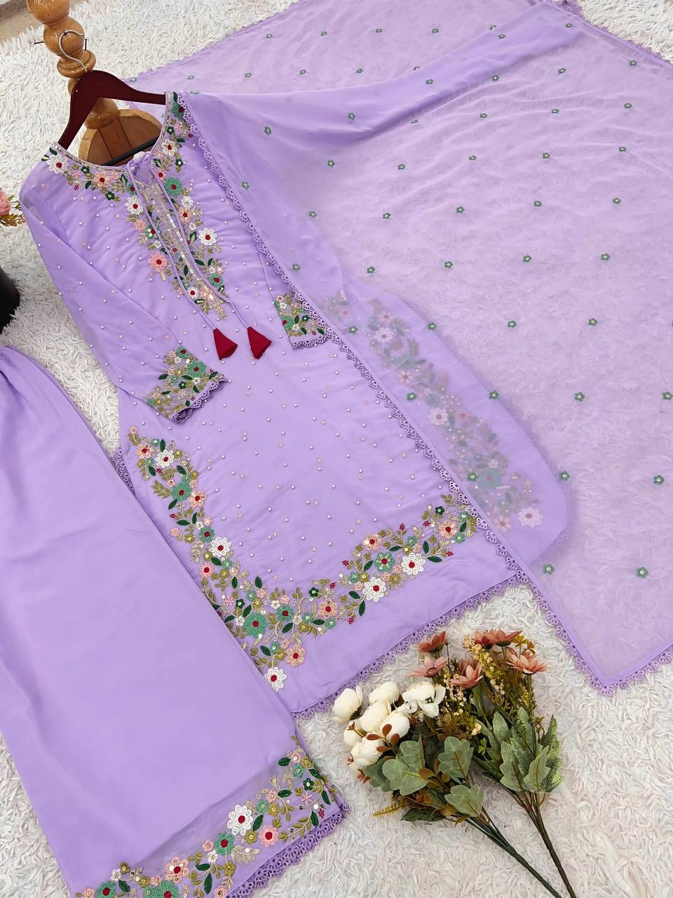 EMBROIDERED PAKISTANI SUITS WHOLESALE RATE AT GEELAN FASHION SURAT