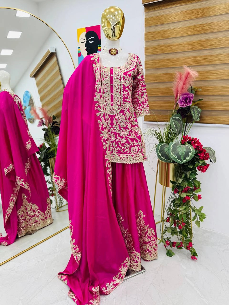 LUXURY BRIDAL & PARTY WEAR EMBROIDERED LEHENGA SET – DESIGNER HEAVY WORK FOR WEDDING & FESTIVE SEASON"