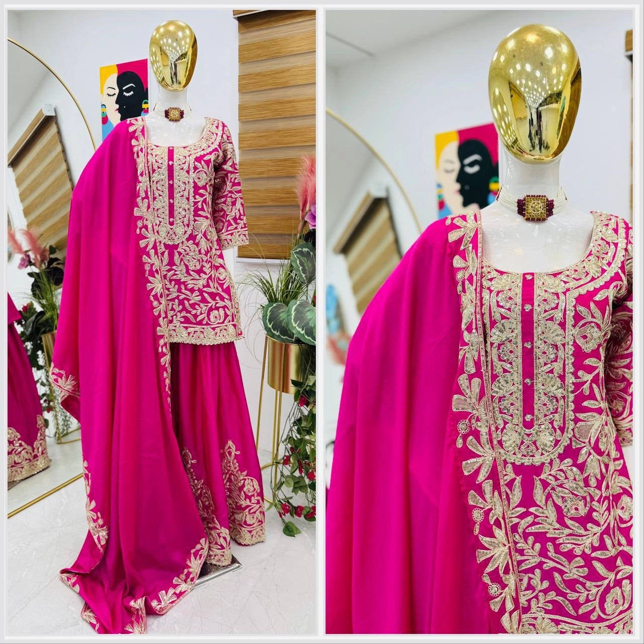 LUXURY BRIDAL & PARTY WEAR EMBROIDERED LEHENGA SET – DESIGNER HEAVY WORK FOR WEDDING & FESTIVE SEASON"