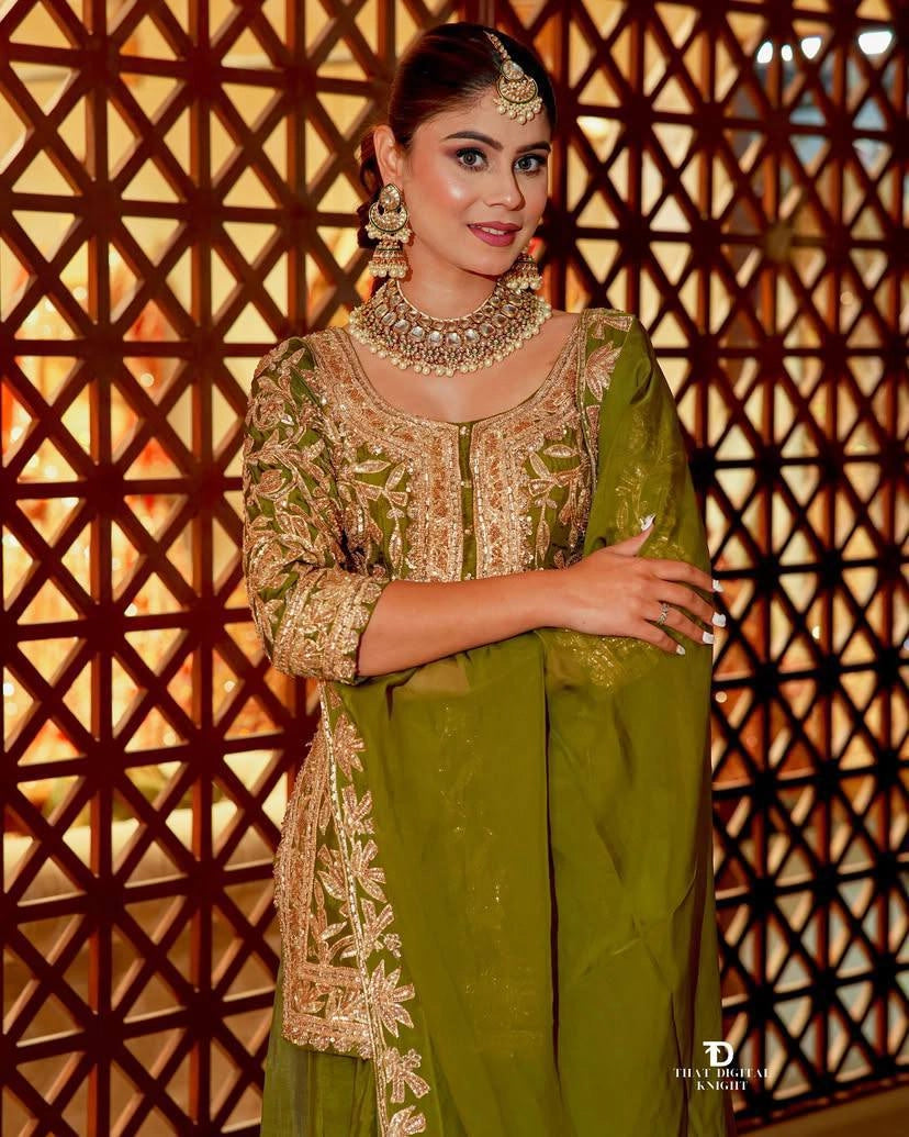 LUXURY BRIDAL & PARTY WEAR EMBROIDERED LEHENGA SET – DESIGNER HEAVY WORK FOR WEDDING & FESTIVE SEASON"