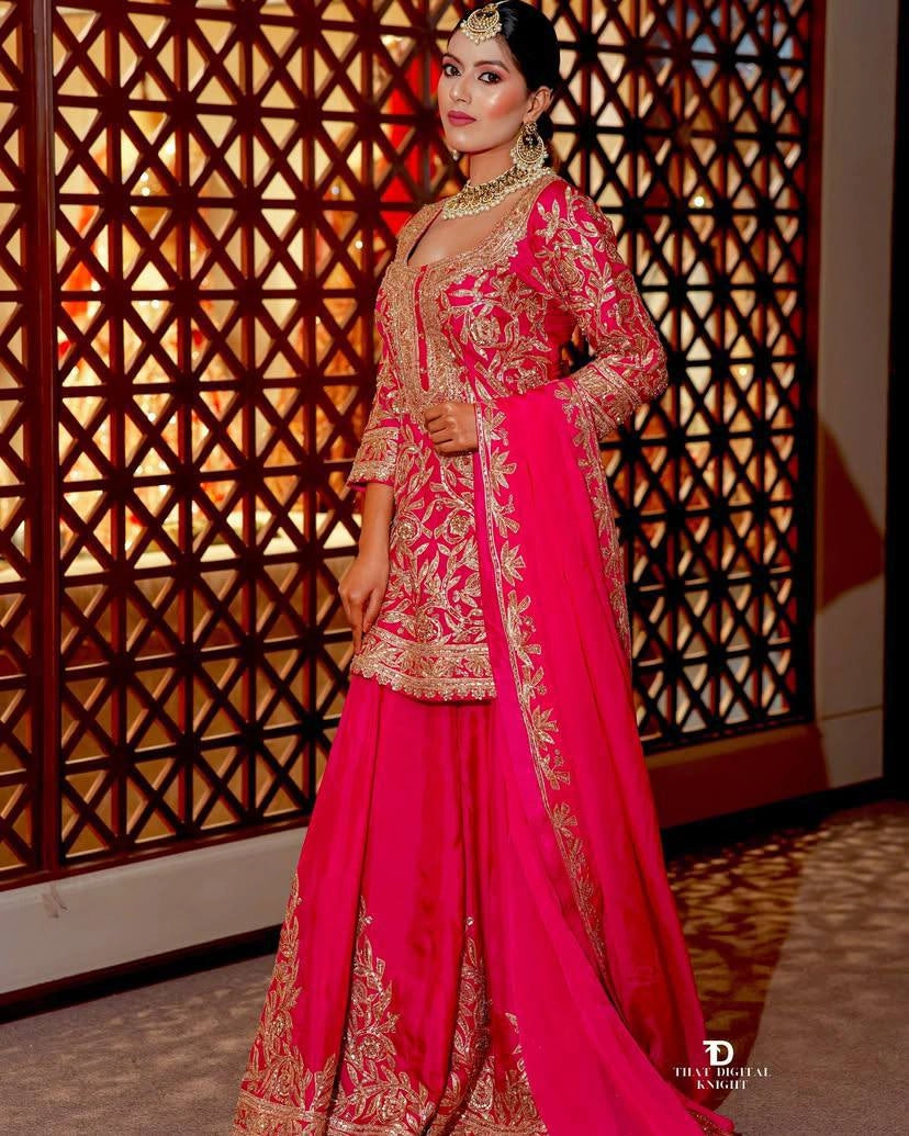 LUXURY BRIDAL & PARTY WEAR EMBROIDERED LEHENGA SET – DESIGNER HEAVY WORK FOR WEDDING & FESTIVE SEASON"