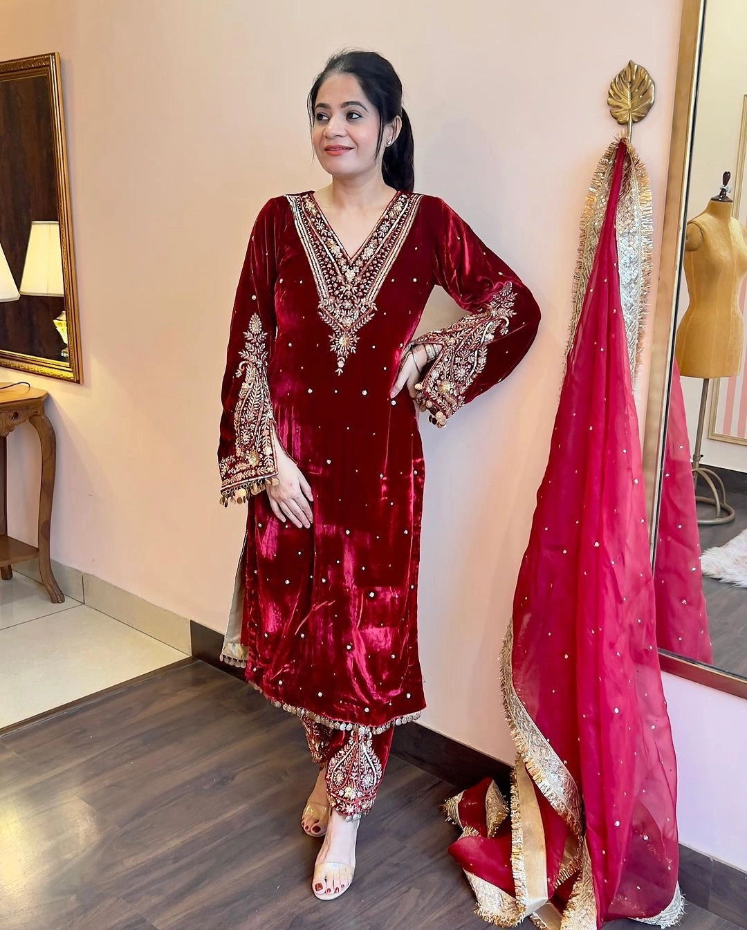 VELVET READYMADE COLLECTION WHOELSALE RATE AT SUART GEELAN FASHION