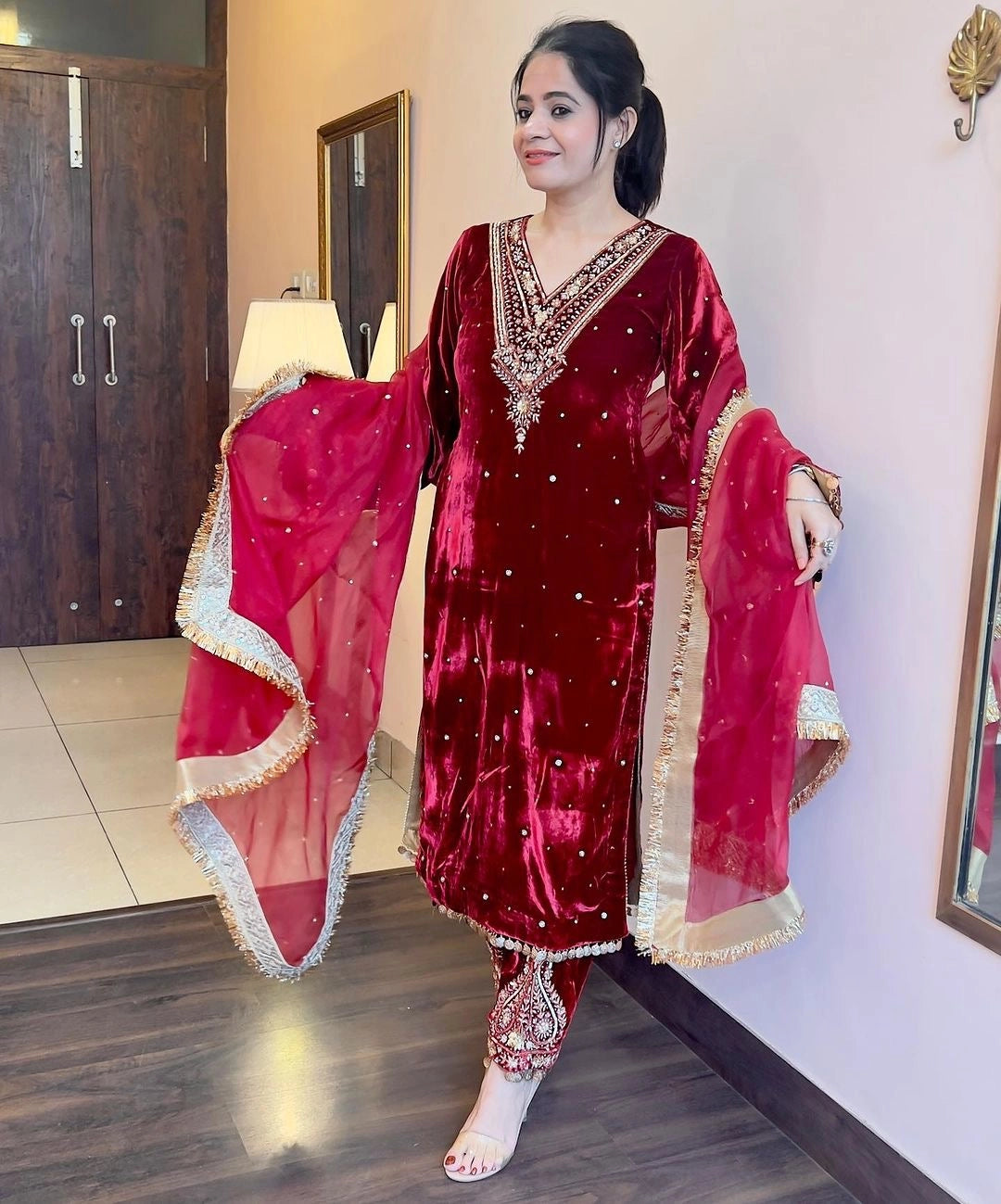 VELVET READYMADE COLLECTION WHOELSALE RATE AT SUART GEELAN FASHION