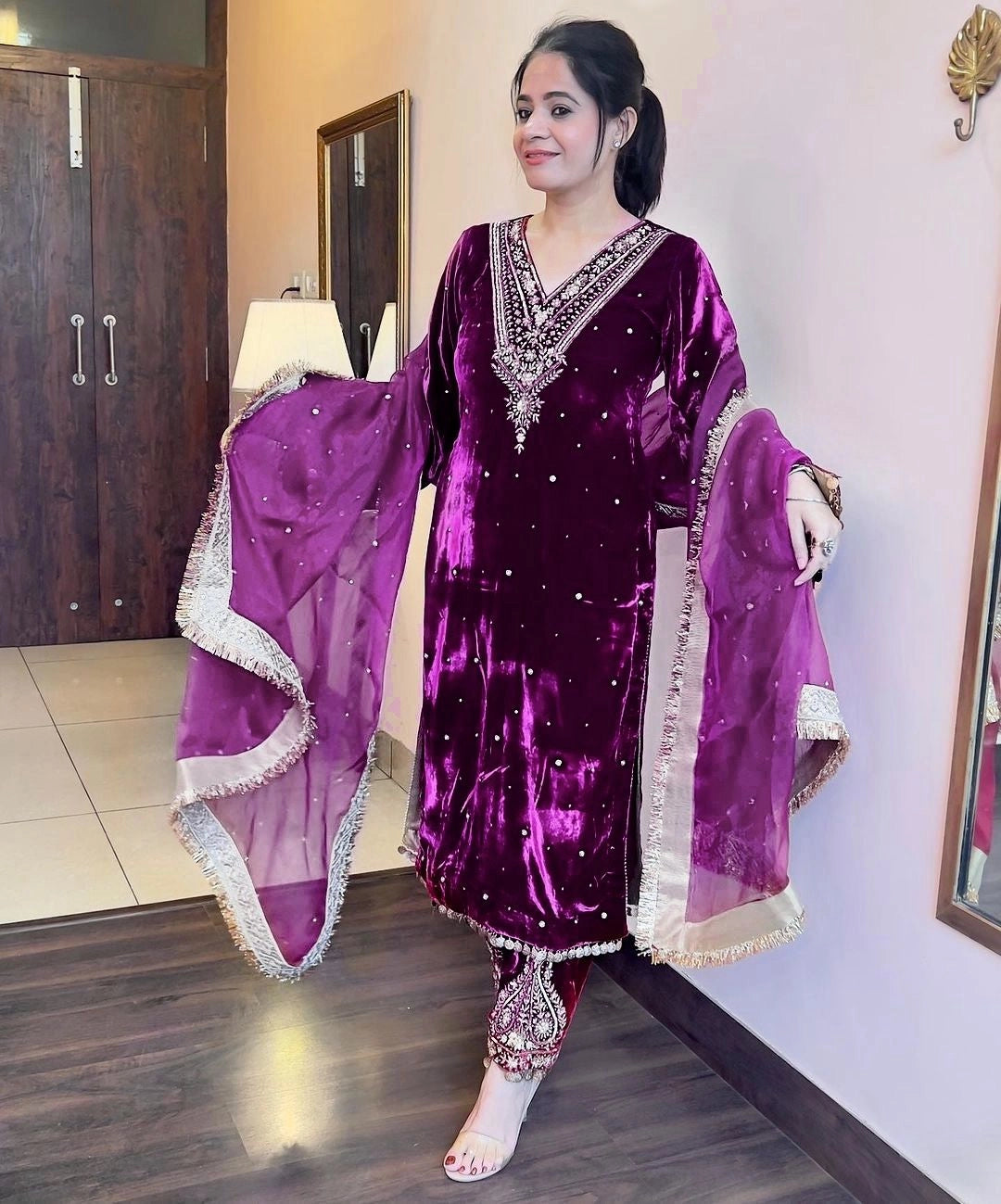 VELVET READYMADE COLLECTION WHOELSALE RATE AT SUART GEELAN FASHION