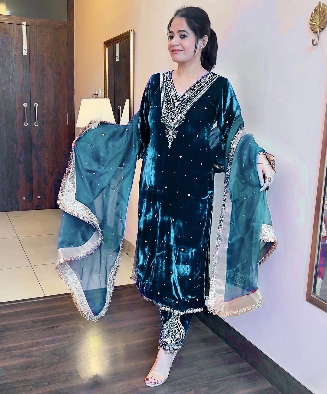 VELVET READYMADE COLLECTION WHOELSALE RATE AT SUART GEELAN FASHION