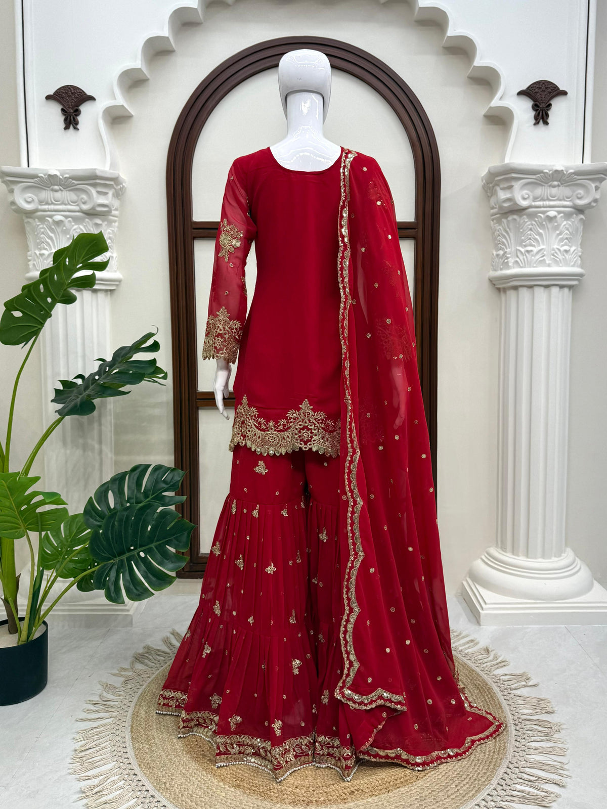 STEP INTO EFFORTLESS CHARM WITH OUR EXCLUSIVE 3-PIECE SET – CRAFTED FOR COMFORT, STITCHED WITH GRACE WHOLESALE GEELAN FASHION SURAT