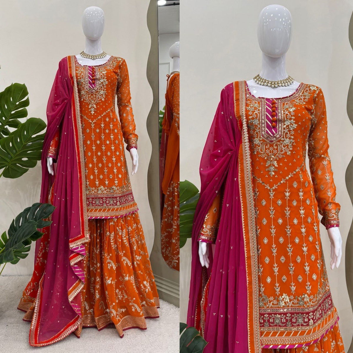 NEW STYLE SHARARA WHOLESALE GEELAN FASHION SURAT