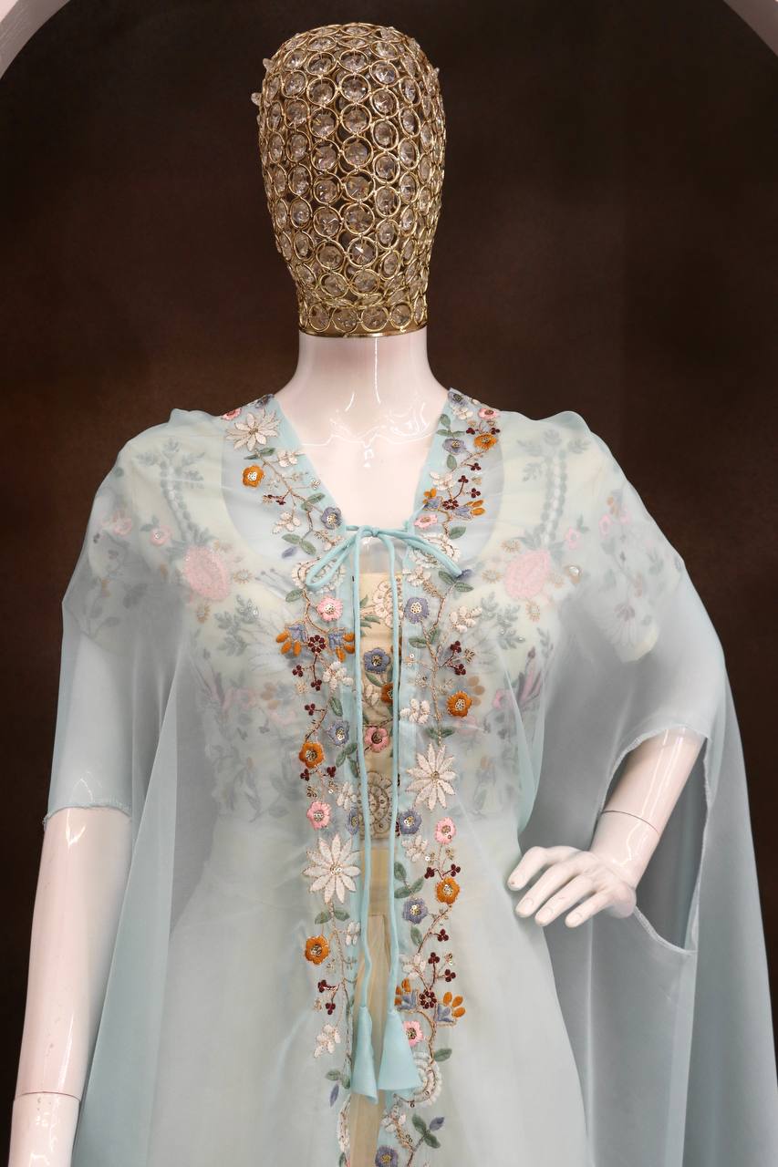 NEW SUPER TRENDING PARTY WEAR SHRUG WITH LEHENGA WHOLESALE GEELAN FASHION SURAT