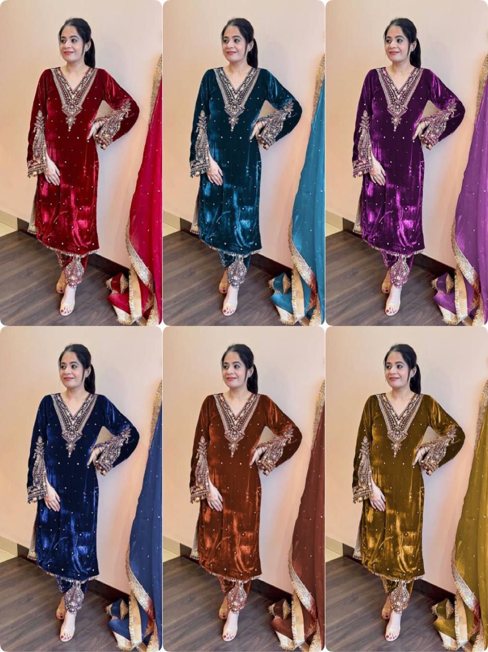VELVET READYMADE COLLECTION WHOELSALE RATE AT SUART GEELAN FASHION