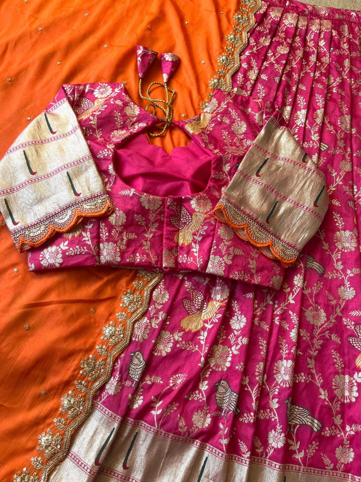 EVERGREEN MUNIYA PAITHANI LEHENGHA