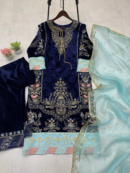 NEW DESIGNER VELVET COLLECTION WHOELSALE RATE AT SURAT