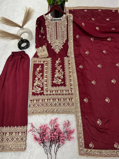 PARTY WEAR READYMADE COLLECTION SUITS WHOELSALE