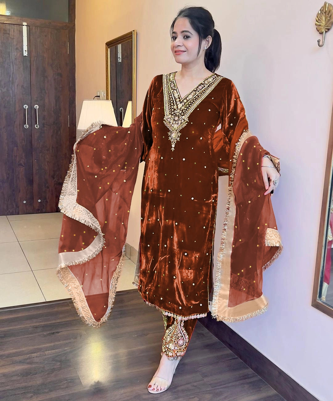 VELVET READYMADE COLLECTION WHOELSALE RATE AT SUART GEELAN FASHION
