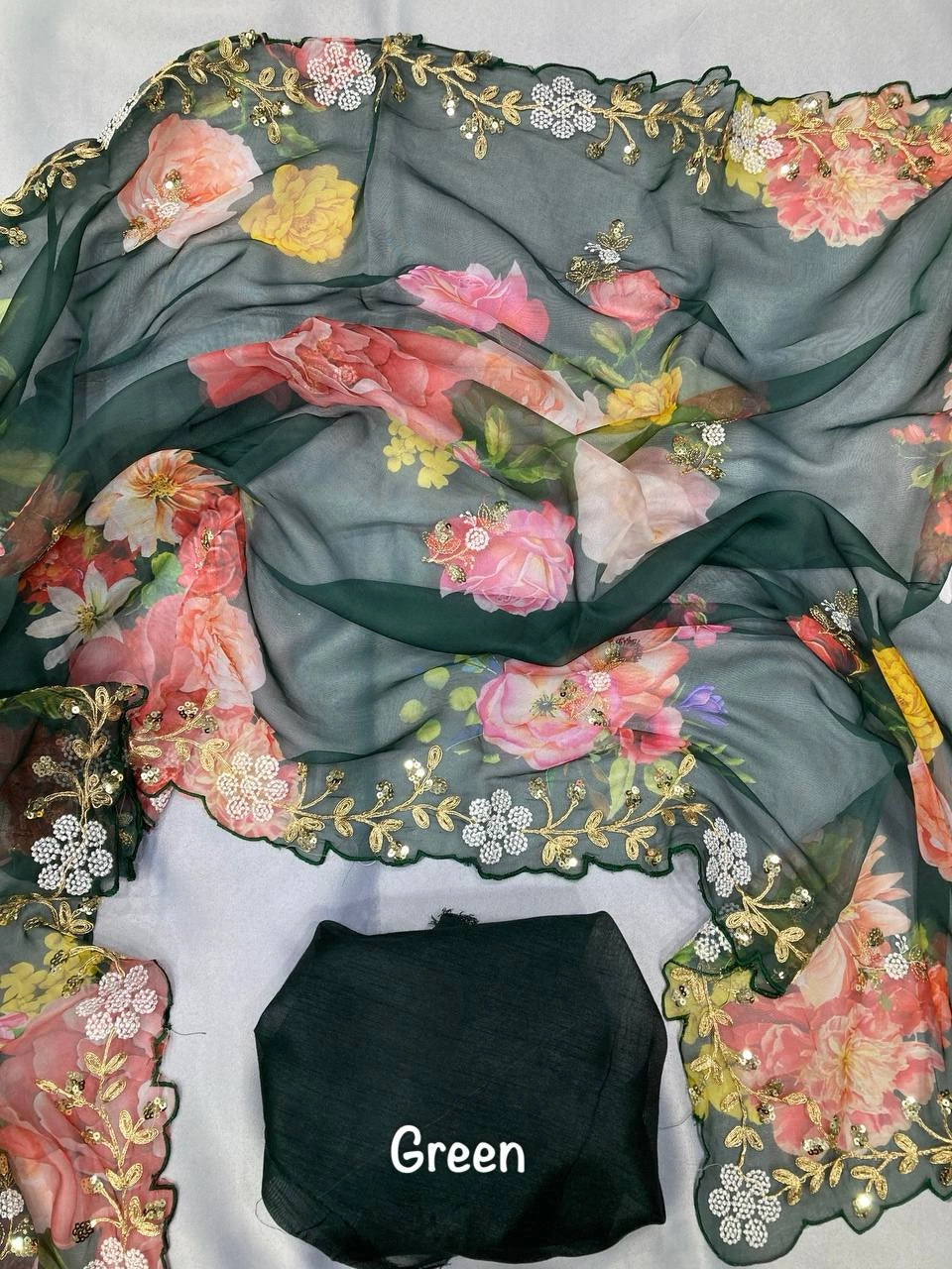 ORGANZA SAREE WHOELSALE RATE