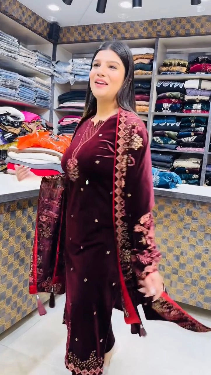 VELVET NEW COLLECTION WINTER COLLECTION
