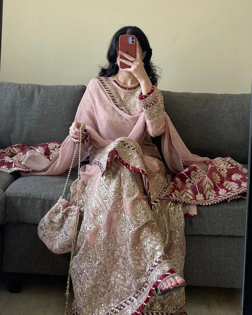 PAKISTANI GEORGETTE READYMADE SHALWAR SUIT COLLECTION WHOLESALE RATE GEELAN FASHION SURAT