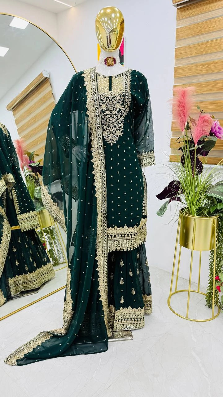 PAKISTANI READYMADE SUITS WHOLESALE RATE GEELAN FASHION SURAT