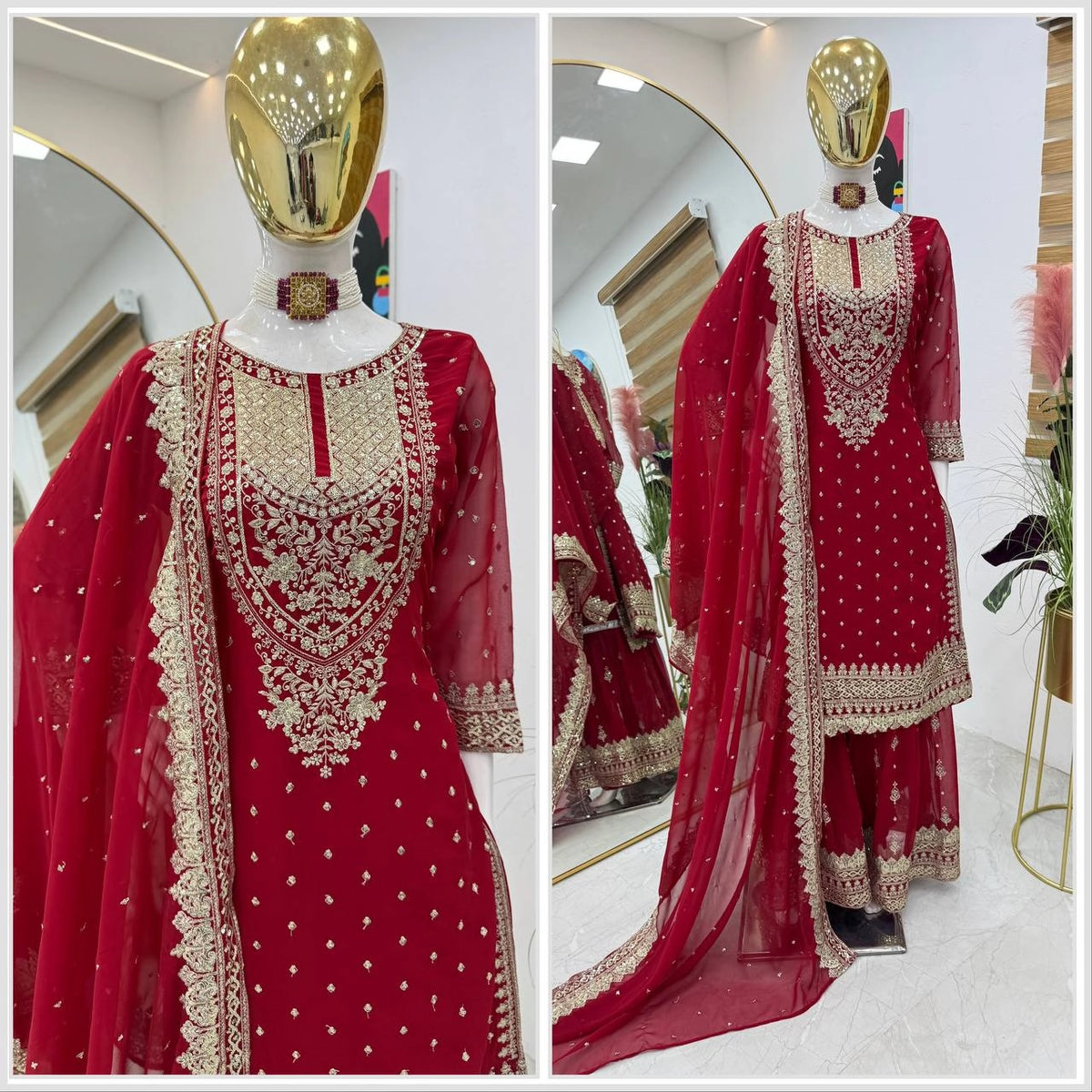 PAKISTANI READYMADE SUITS WHOLESALE RATE GEELAN FASHION SURAT