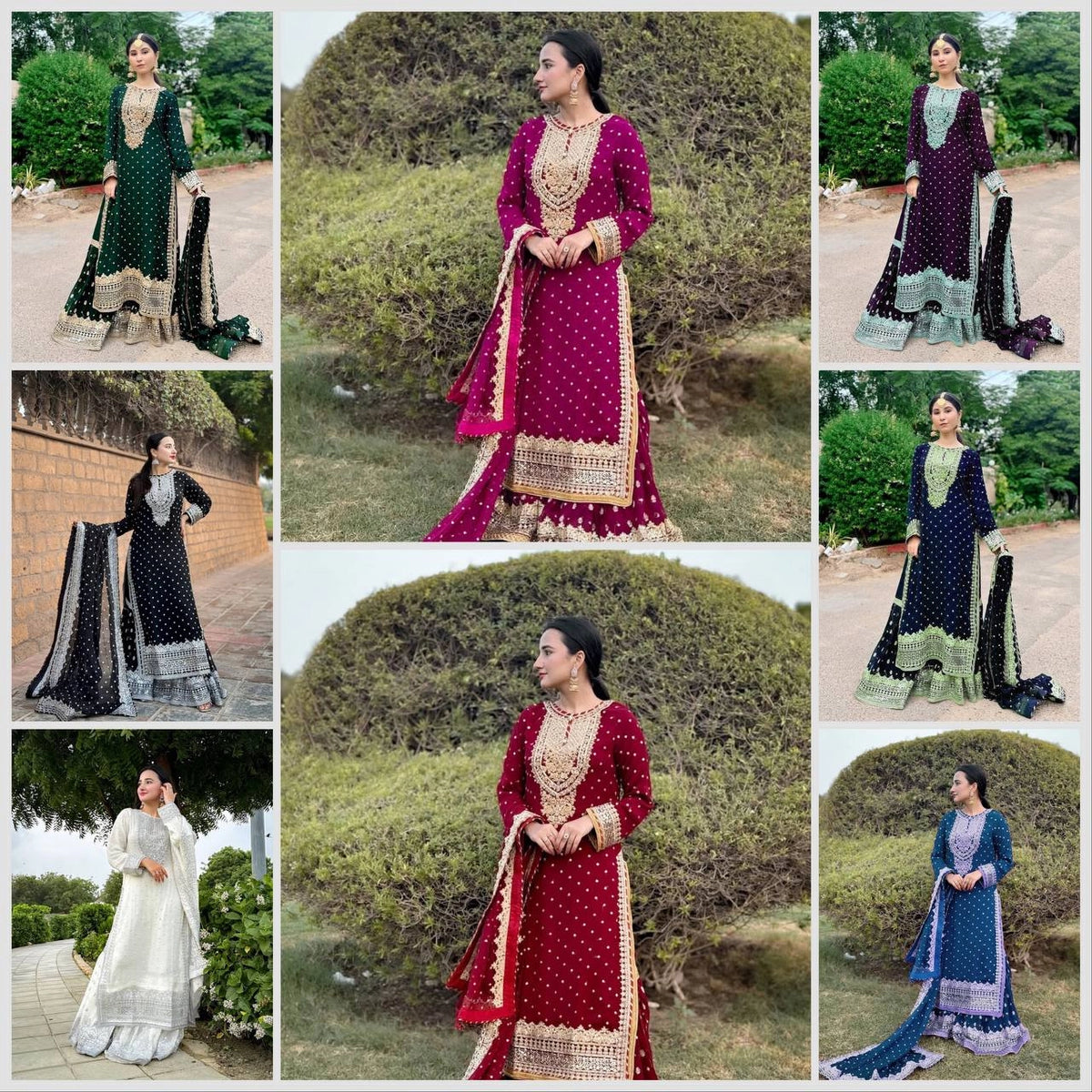 PAKISTANI READYMADE SUITS WHOLESALE RATE GEELAN FASHION SURAT