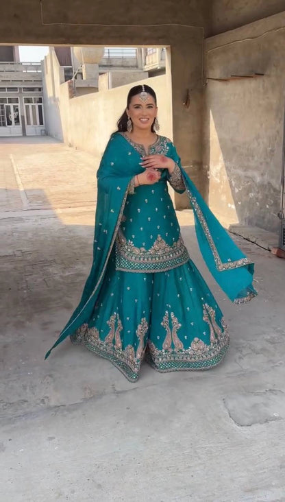 PAKISTANI READYMADE SUITS ONLINE WHOLESALE RATE AT GEELAN FASHION SURAT