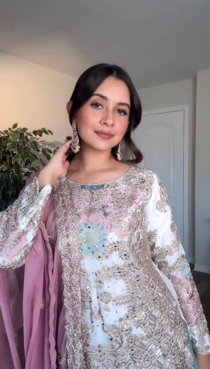 PAKISTANI WEDDING DRESSES ONLINE WHOLESALE RATE AT GEELAN FASHION SURAT